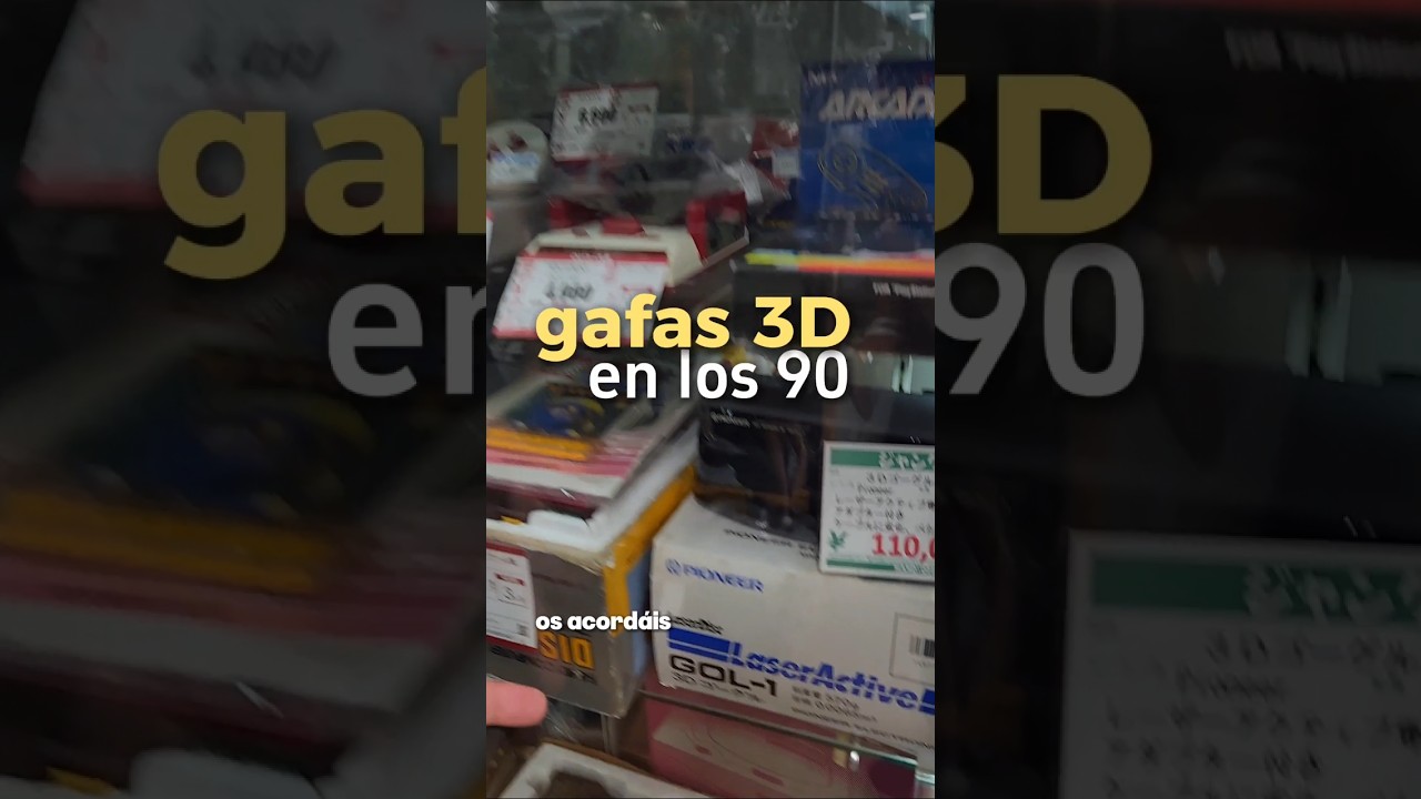 Gafas 3D para juegos en los 90? 😱??