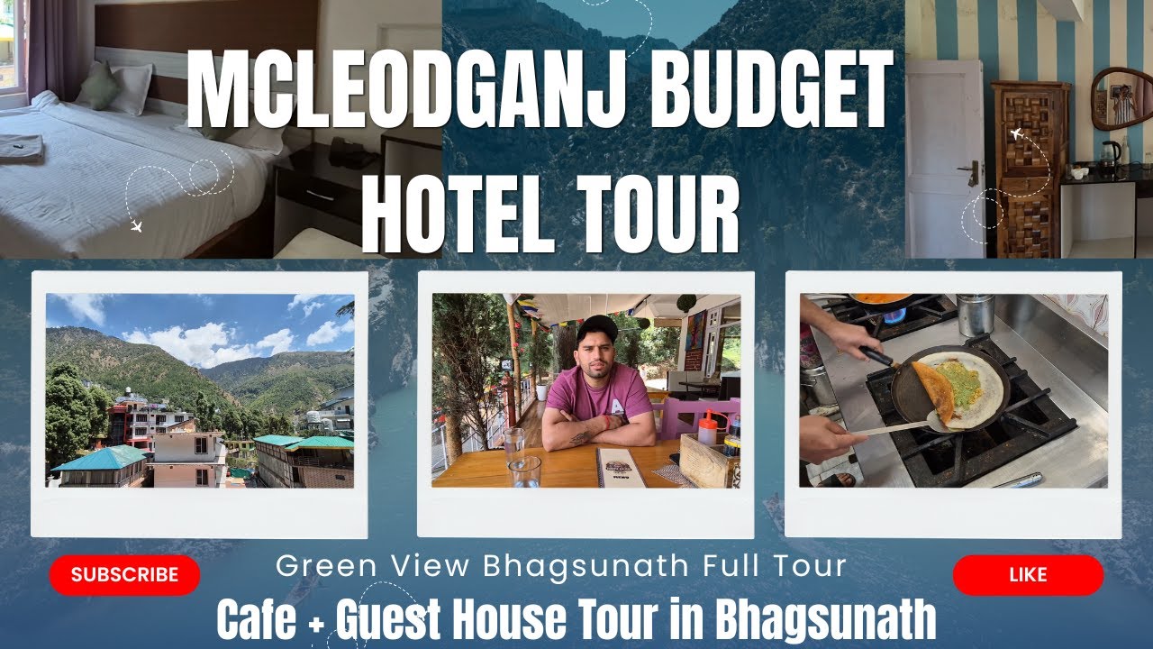 Best Hotels Near Dharamshala | McLeodganj Budget Hotel Tour | Peaceful Stay in Bhagsunath Market H.P