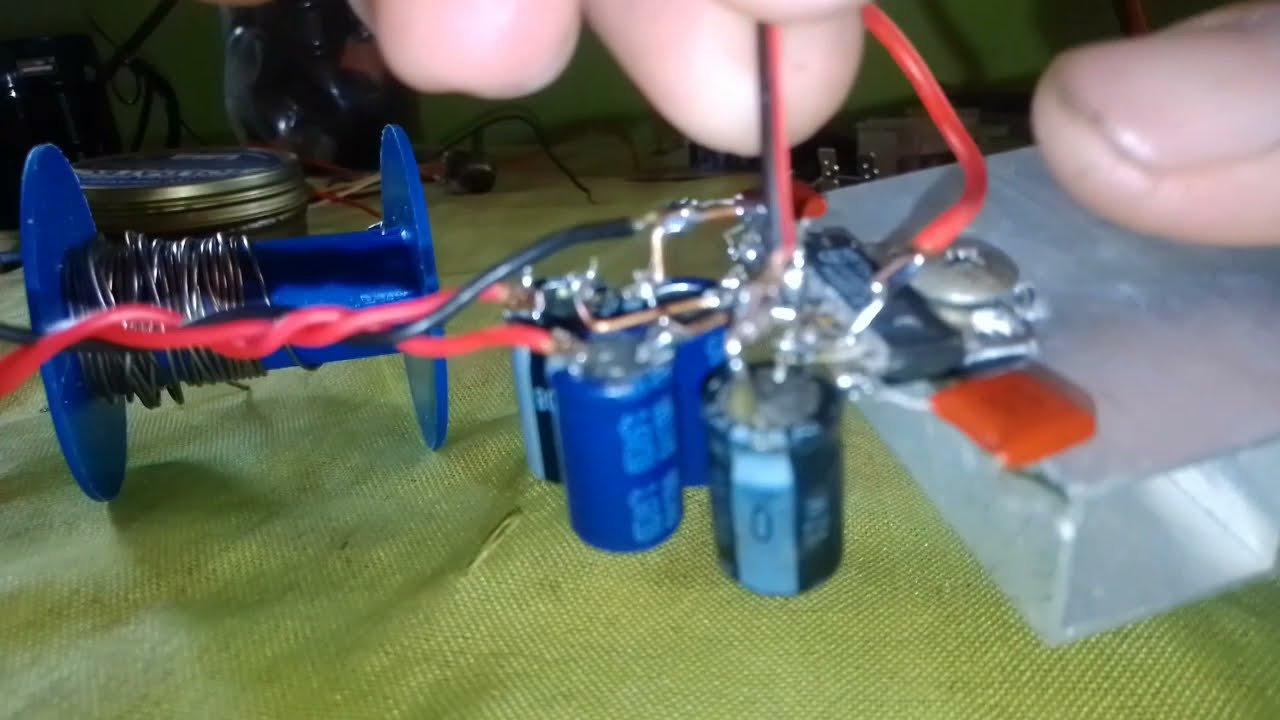 como fazer um Mini amplificador com o tda1517