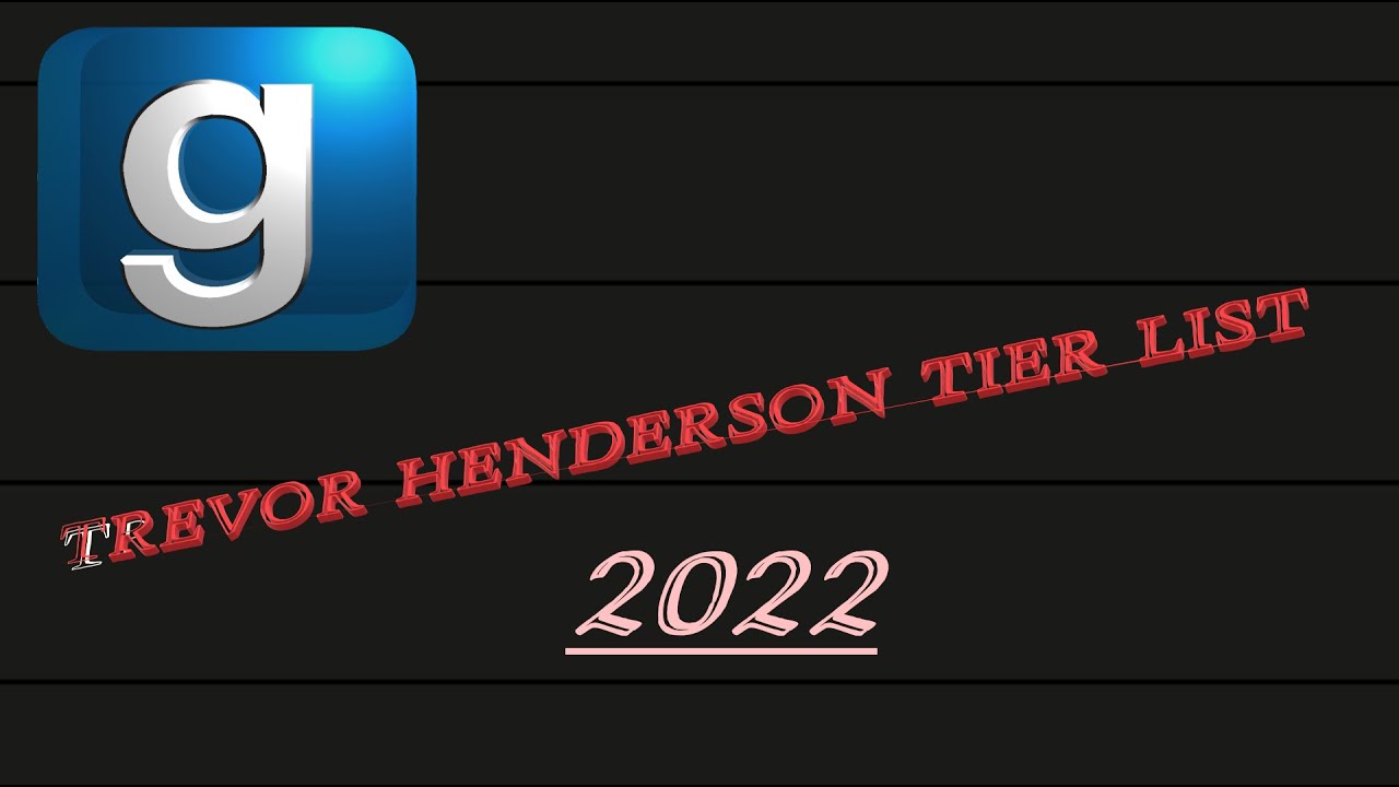All GMOD Trevor Henderson creatures! TIER LIST 2022 EDITION!