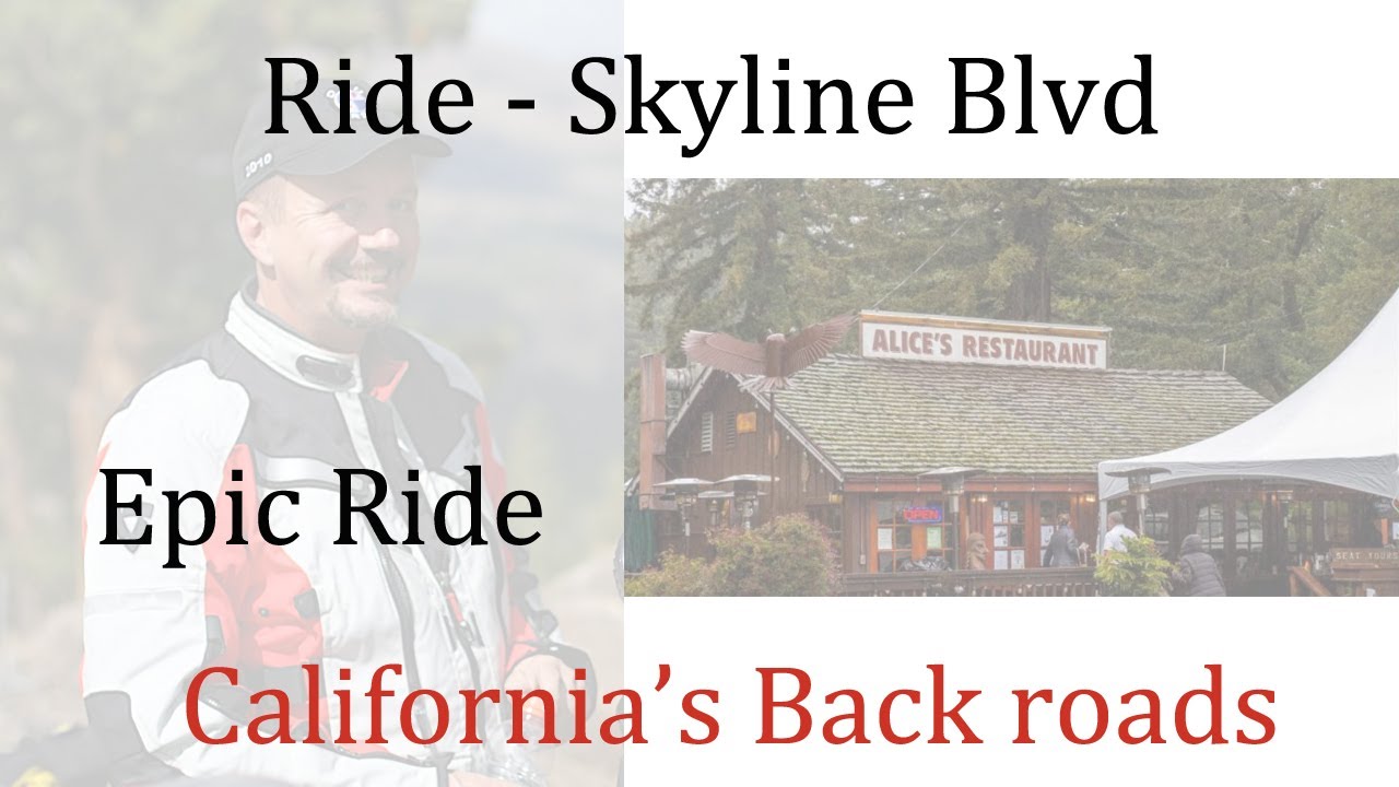 Epic CA ride,  Skyline Blvd on the BMW R1200RT