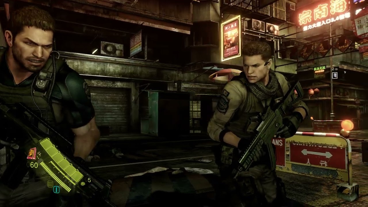 Resident Evil 6 - Piers Nivans Chapter 1 - English - PC (2013) - Gameplay Windows 11