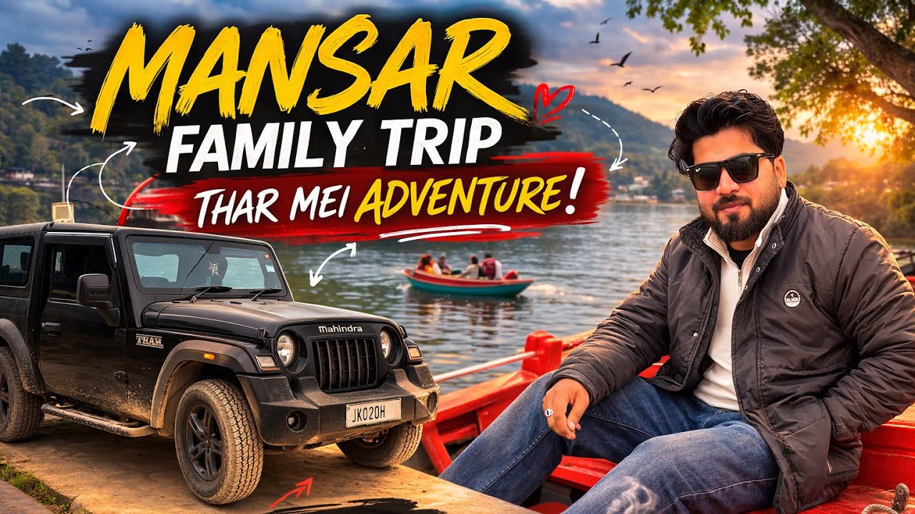 Finally Family Trip on New Year - Mansar Wetland #travelvlog #jammu #ramsarsites 