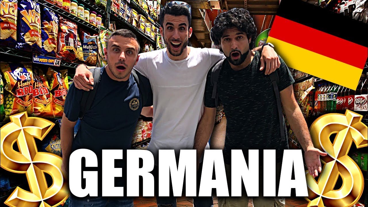 😱SIAMO in GERMANIA! la SPESA in un SUPERMERCATO a BERLINO! 🇩🇪| VLOG w/FIUS GAMER