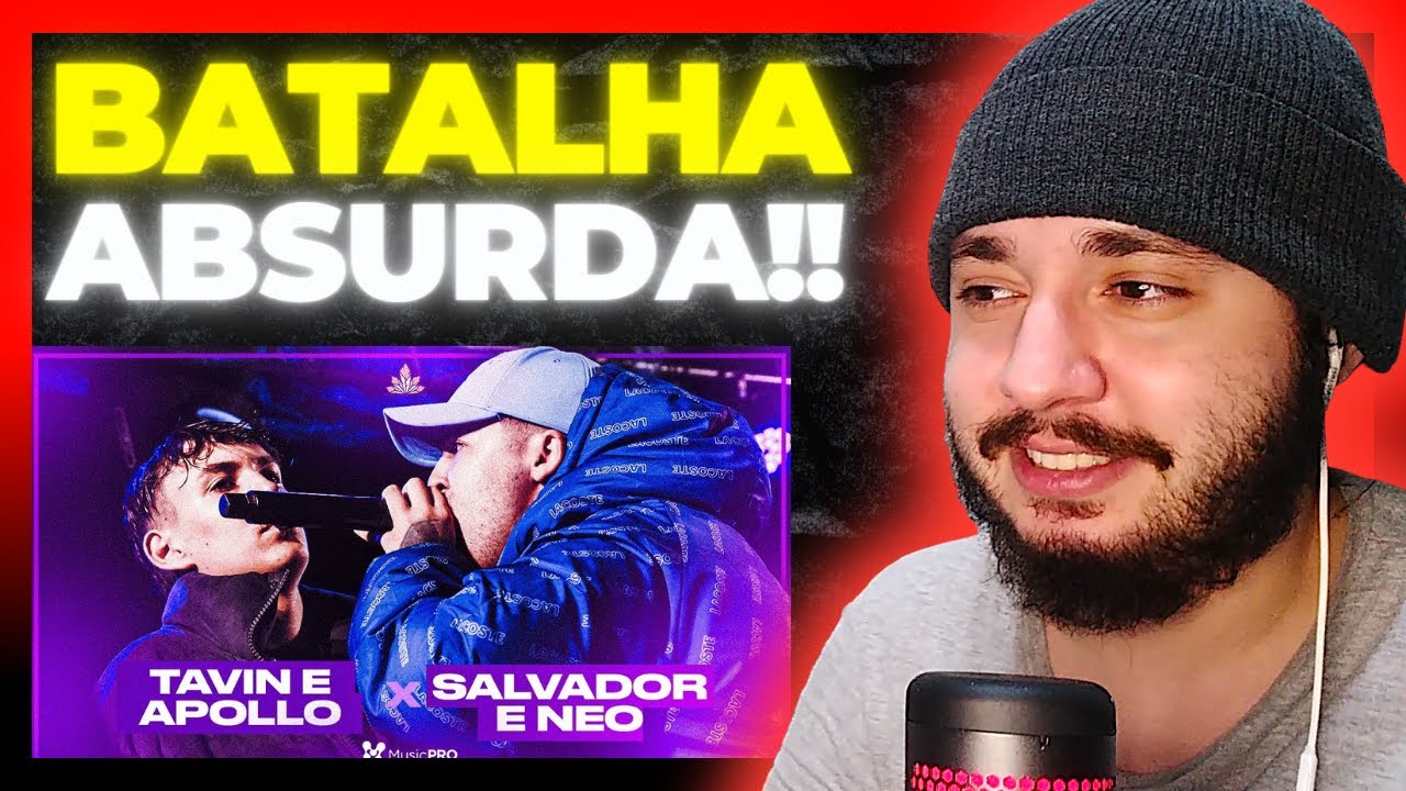 (PEGOU F0GO 🔥) SALVADOR E NEO x TAVIN E APOLLO | SEMIFINAL | 366ª BATALHA DA ALDEIA | REACT BAUEB