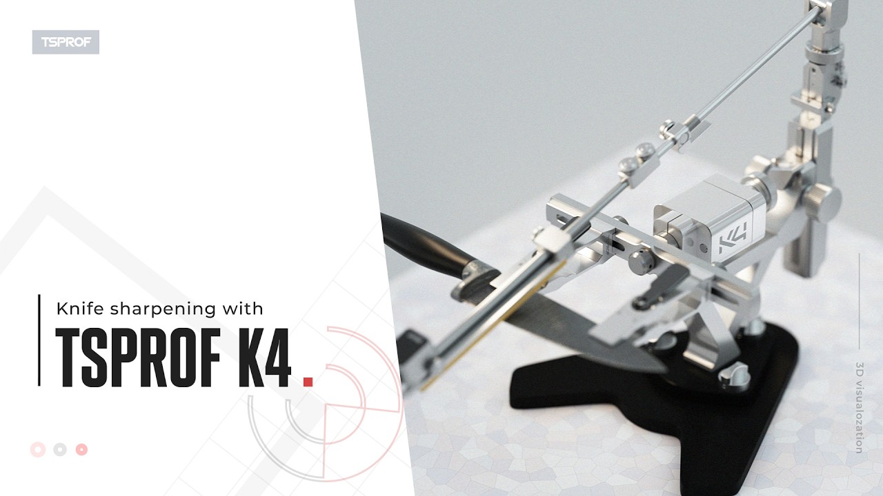 Knife Sharpening With TSPROF K4