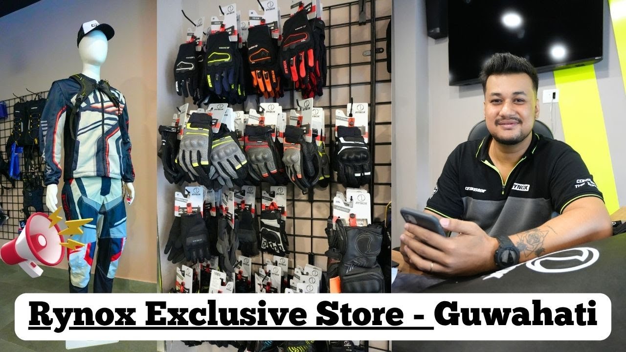 Finally Rynox Store is in Guwahati II Riders' Choice!
