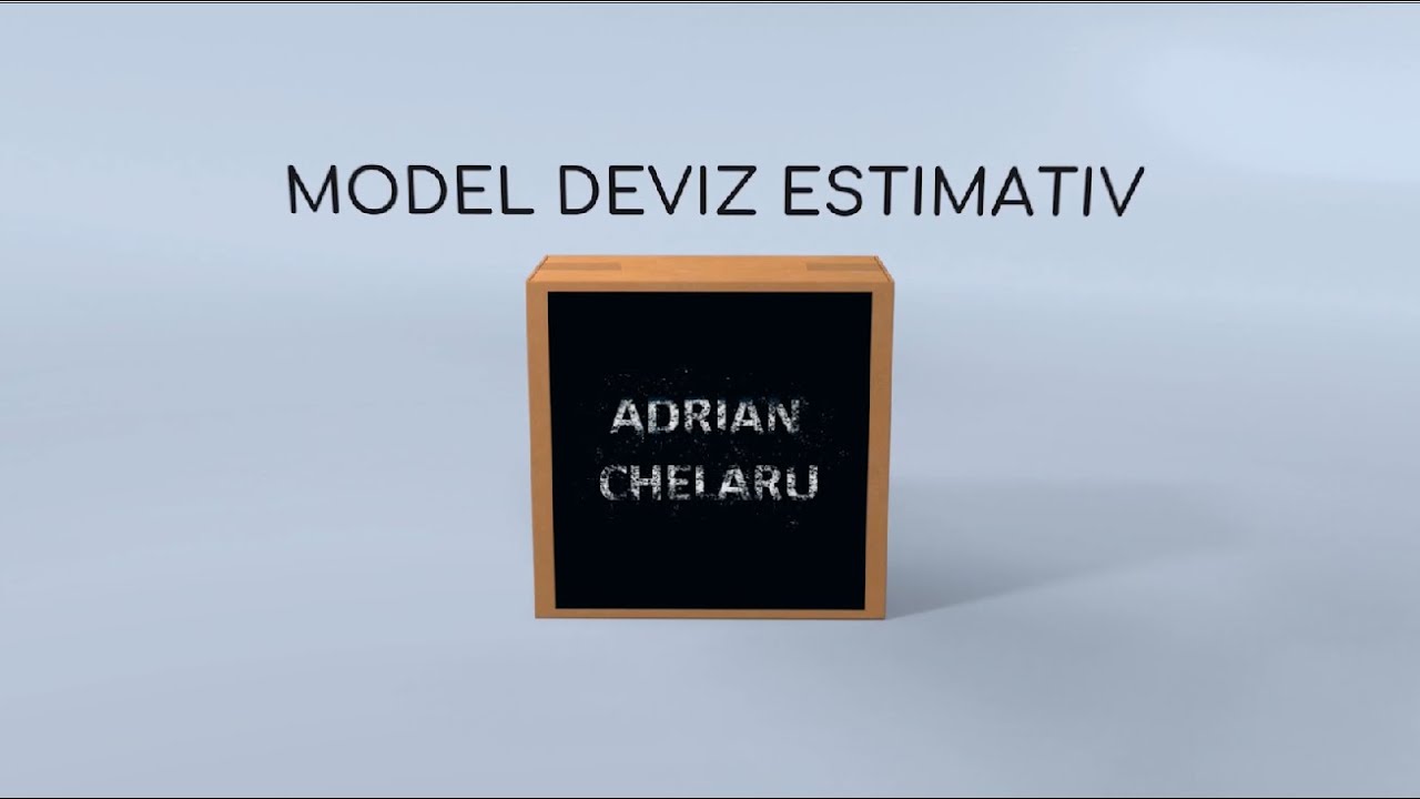 #Electrician - MODEL DEVIZ ESTIMATIV