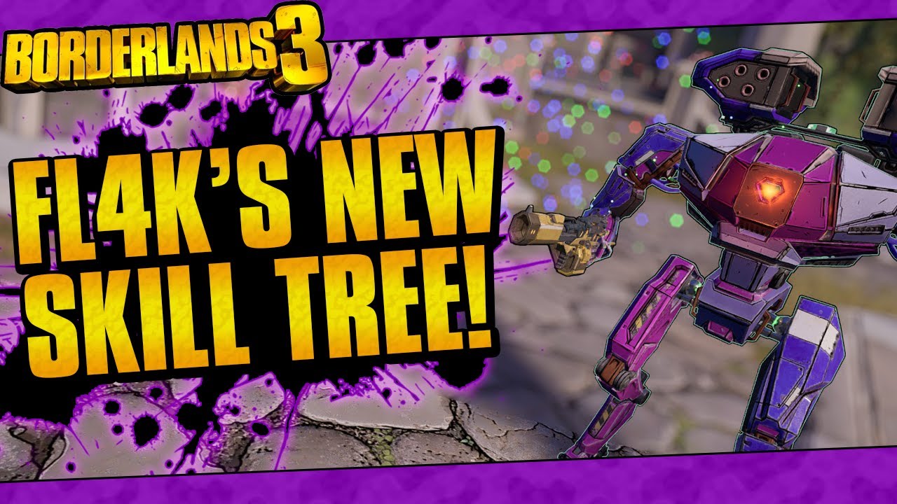Borderlands 3 | FL4K's Full 4th Skill Tree Reveal And Showcase (Pet + Shield Mastery!)