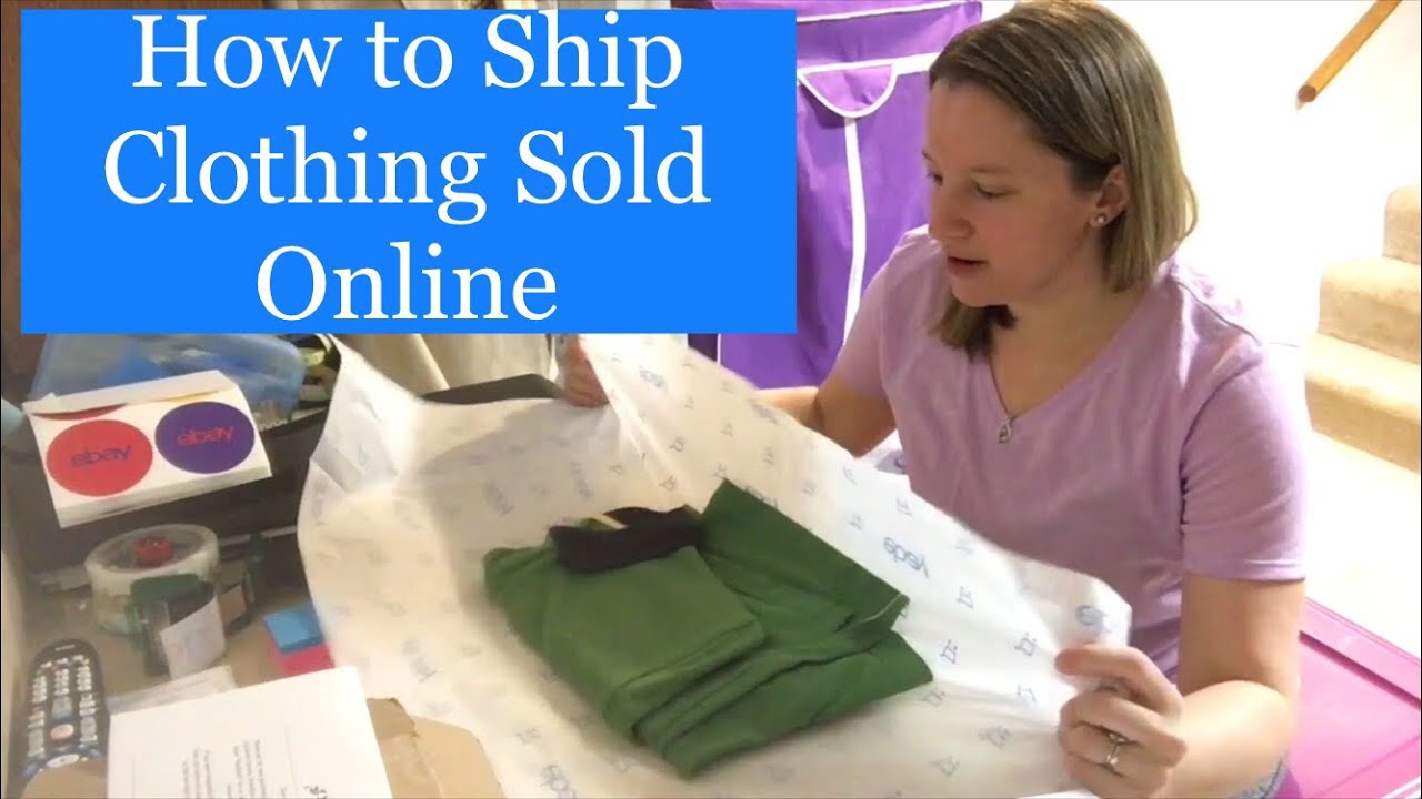 How to Ship Clothing Sold Online on eBay