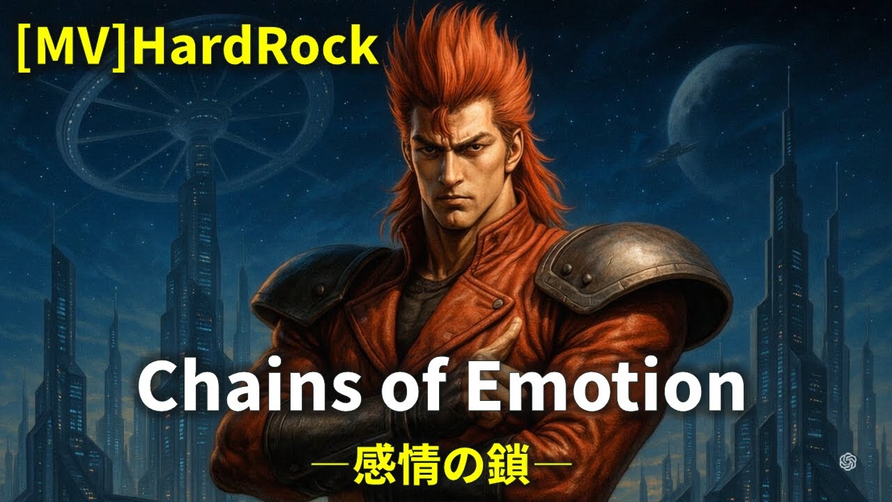 【Original Hard Rock】感情の鎖 (Chains of Emotion) - 魂を燃やす王道ロック | 心の琴線