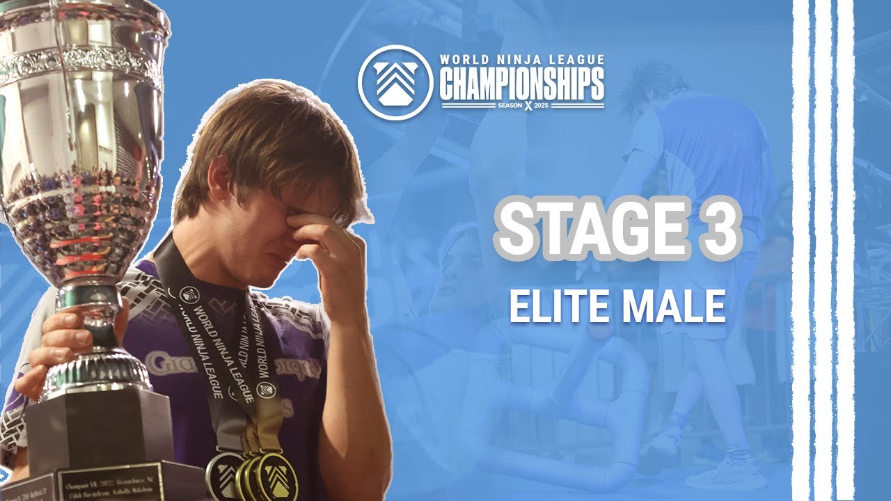 ELITE MALE | STAGE 3 | SEASON X | 2025 World Ninja League Championships