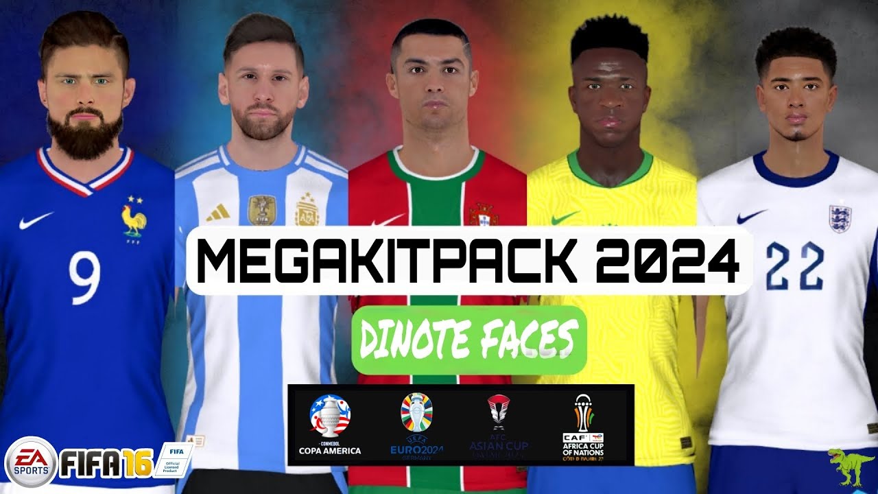 MEGAKITPACK 2024(+250 KITS UPDATED) EURO2024, COPA AMÉRICA, AFC, CAF