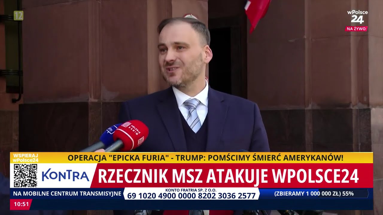 🚨 MSZ ATAKUJE wPolsce24?! &bdquo;Nie będziemy latać między pociskami&rdquo; &ndash; Skandaliczna odpowiedź rzecznika