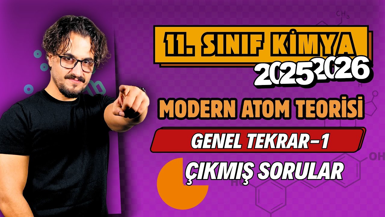 11.Sınıf Kimya | Ara tatil Genel Tekrar -1| Çıkmış Sorular | Gibi Gibi| 2025-2026 Maarif Sınıfı