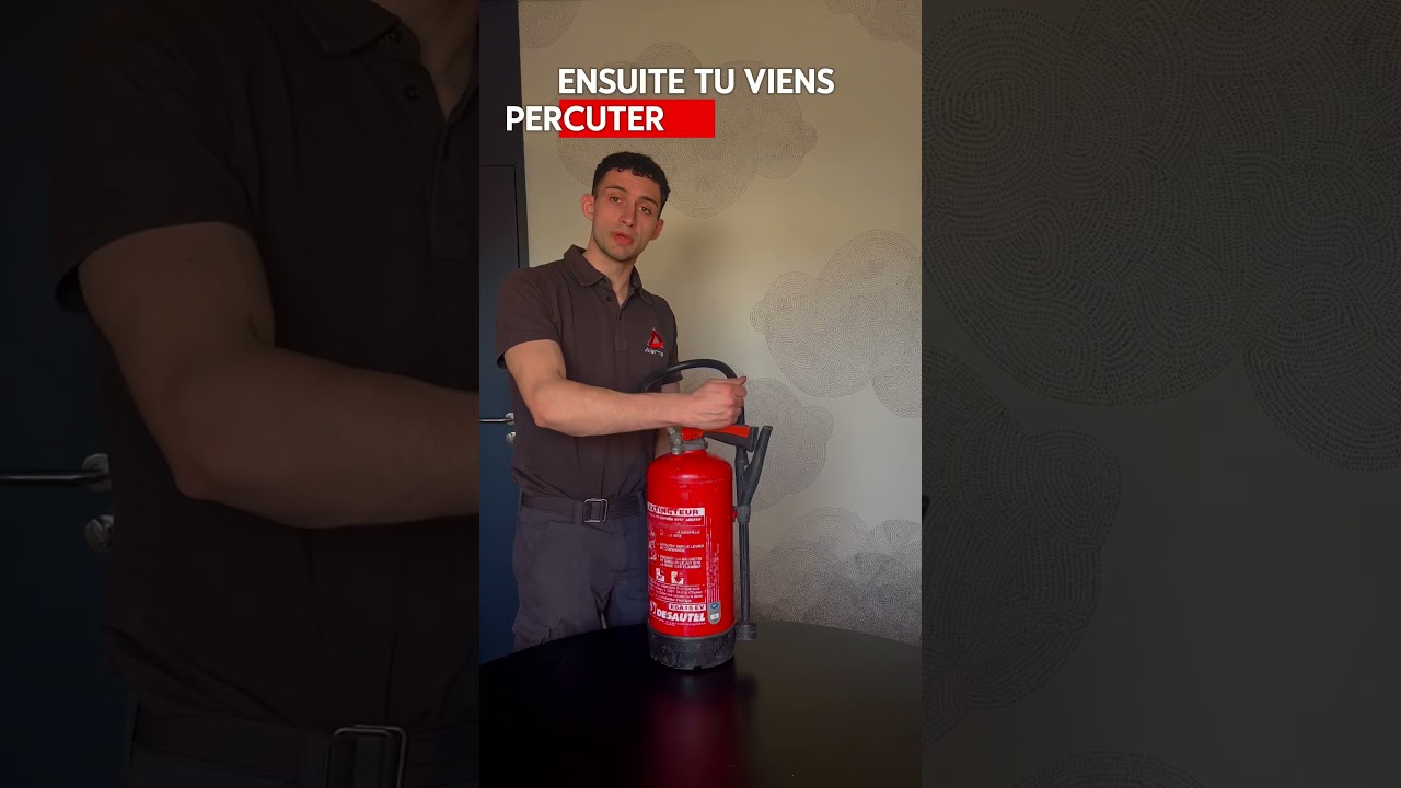 Comment Utiliser Un Extincteur ?