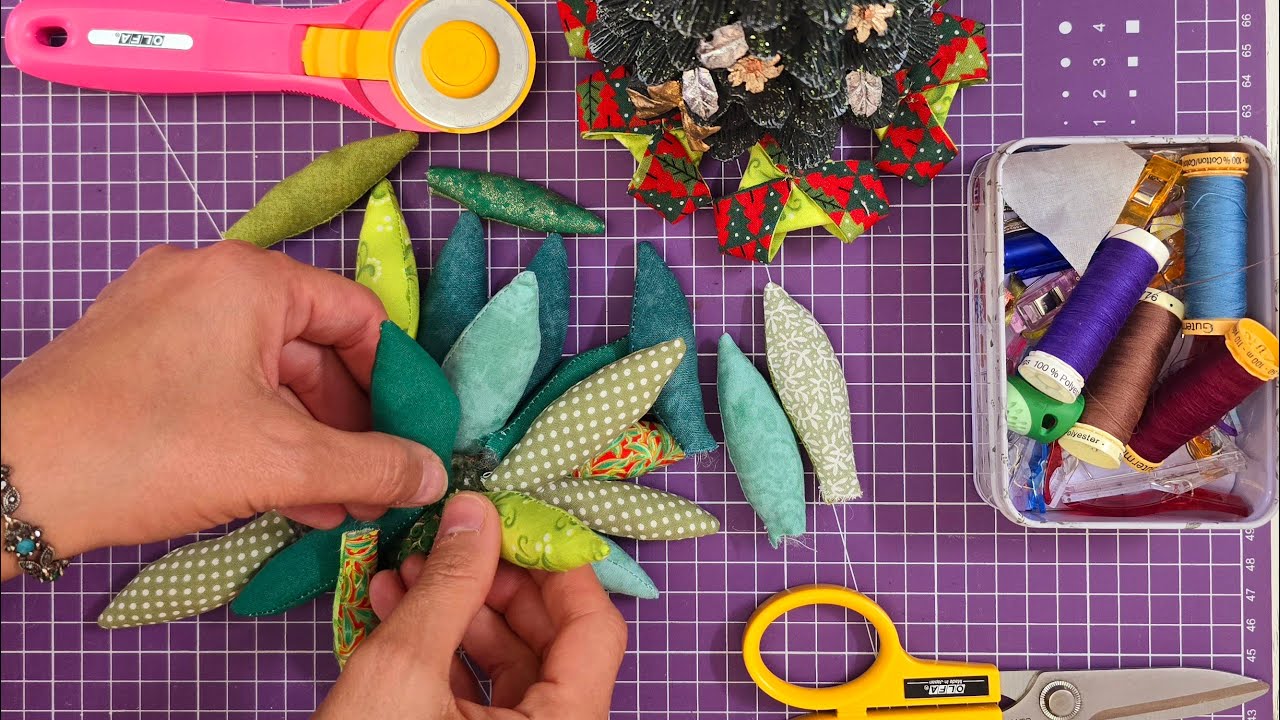 supper beautiful sewing craft you  making with your scrap fabrics you can't miss🤩 free pattern