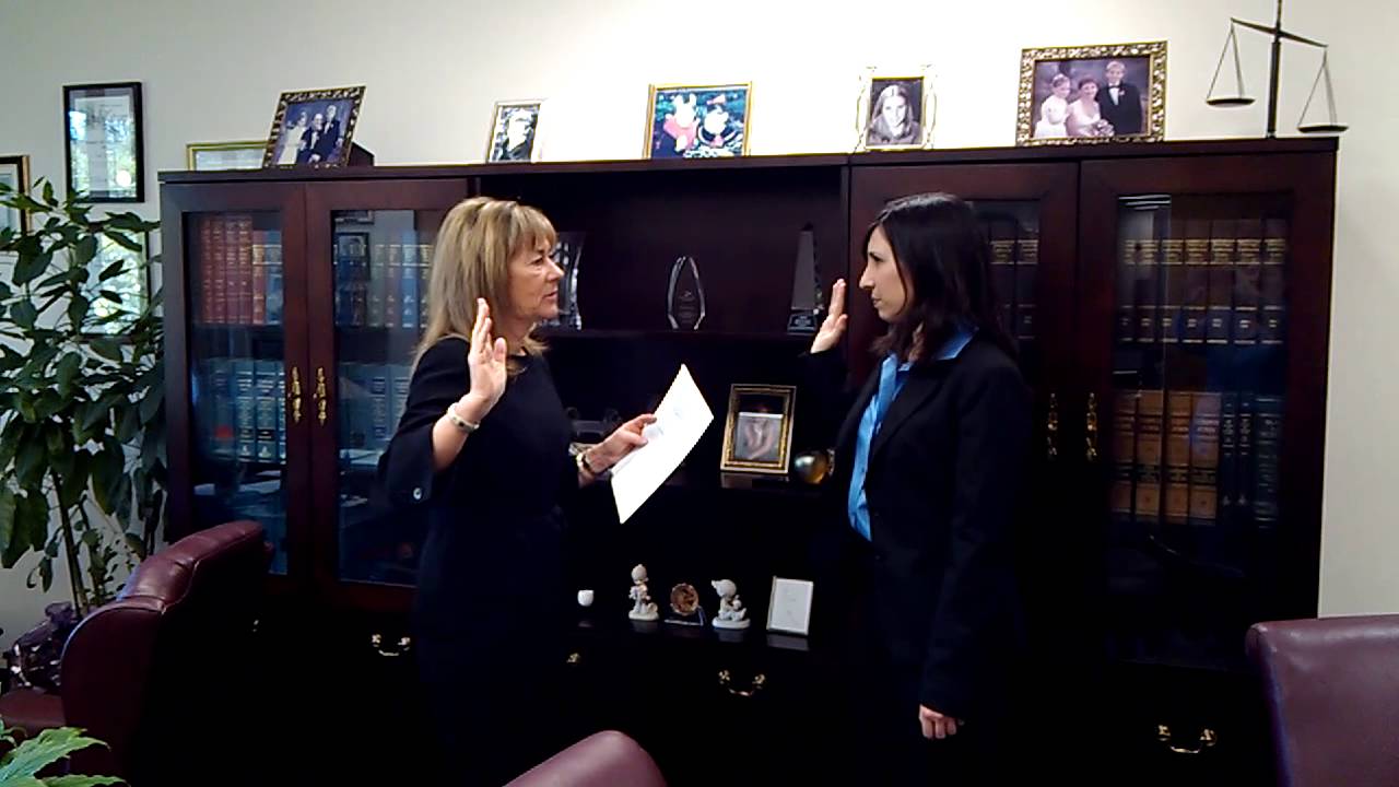 Swearing In