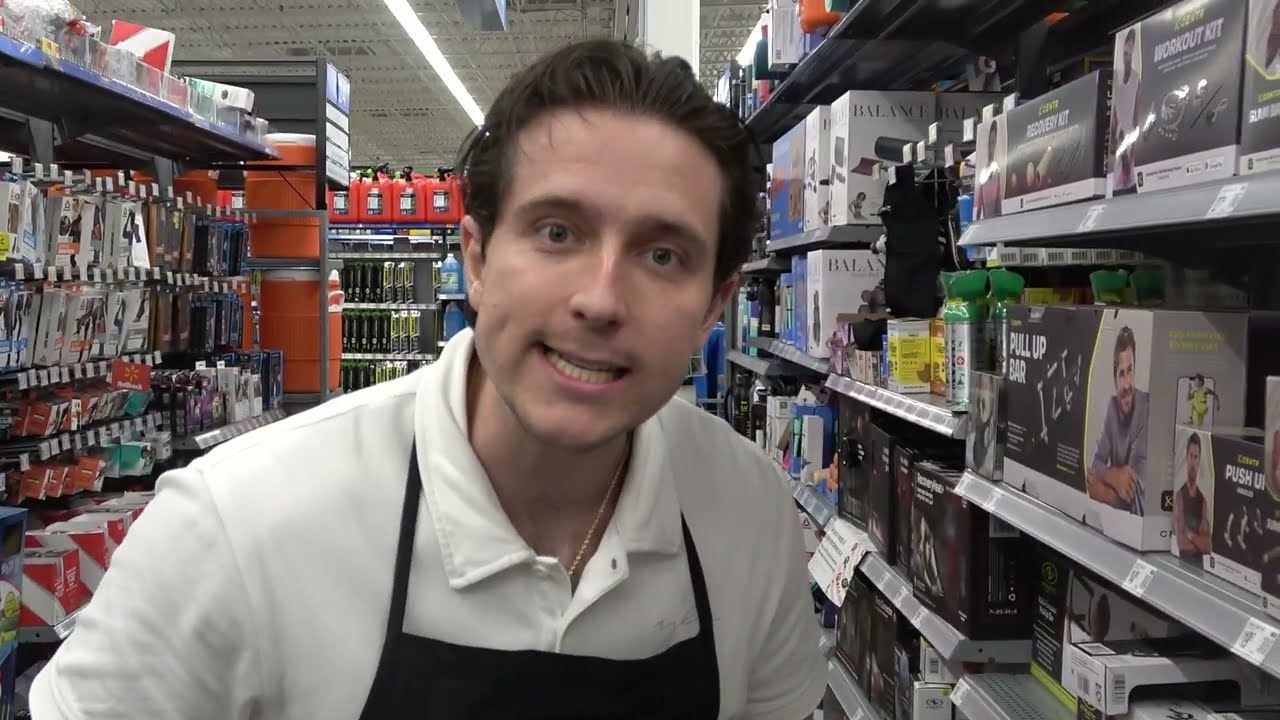 The student working retail