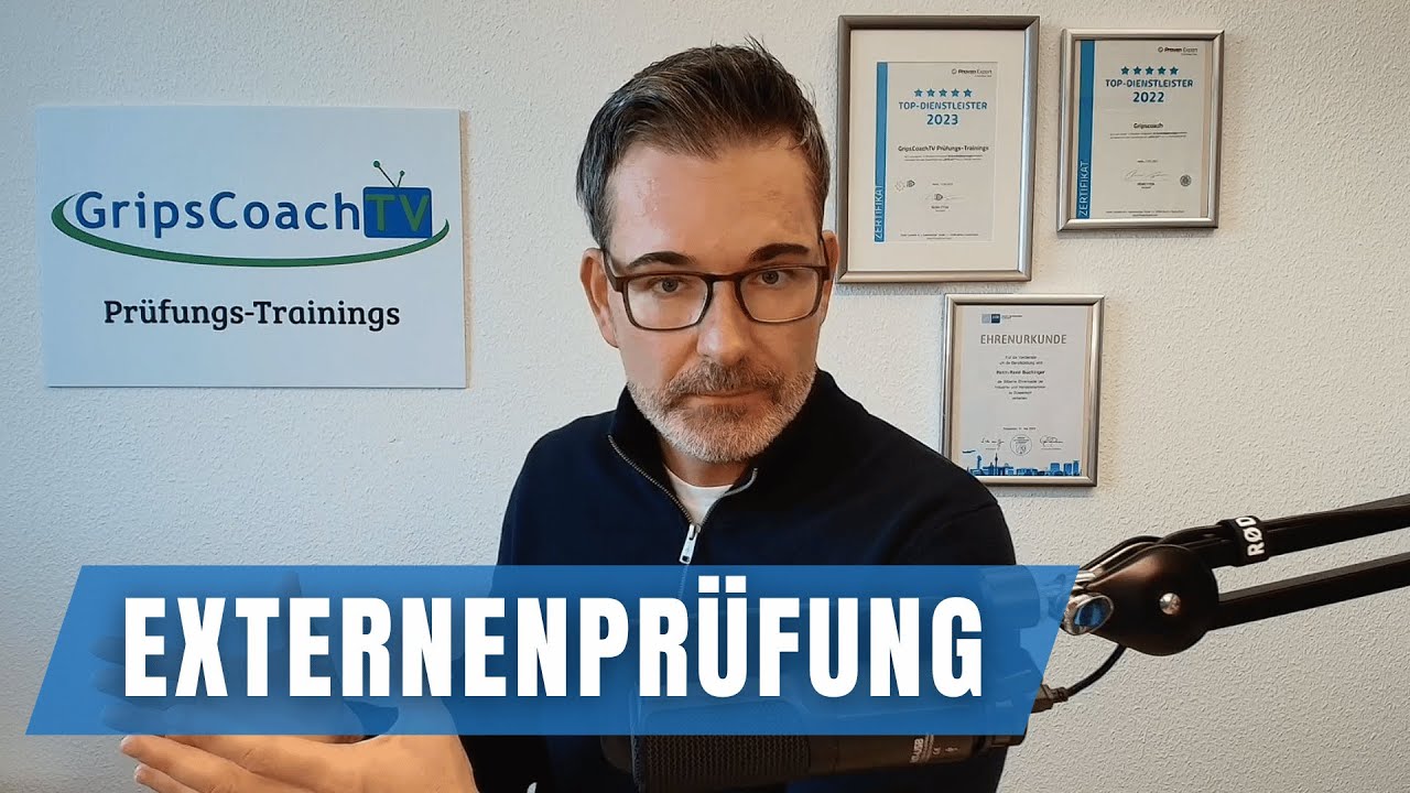Externenprüfung Kaufmann / Kauffrau für Büromanagement | GripsCoachTV