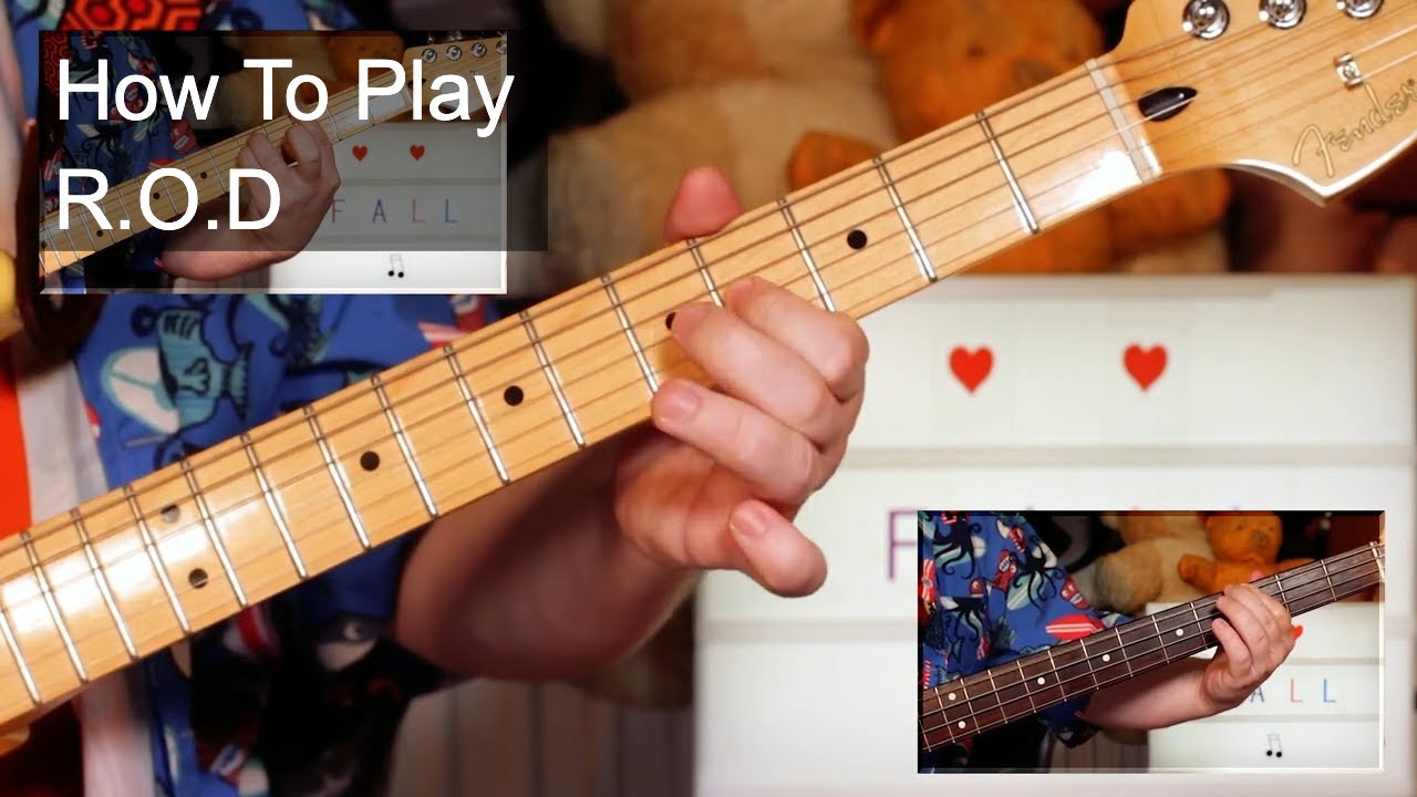 'R.O.D' The Fall Guitar & Bass Lesson