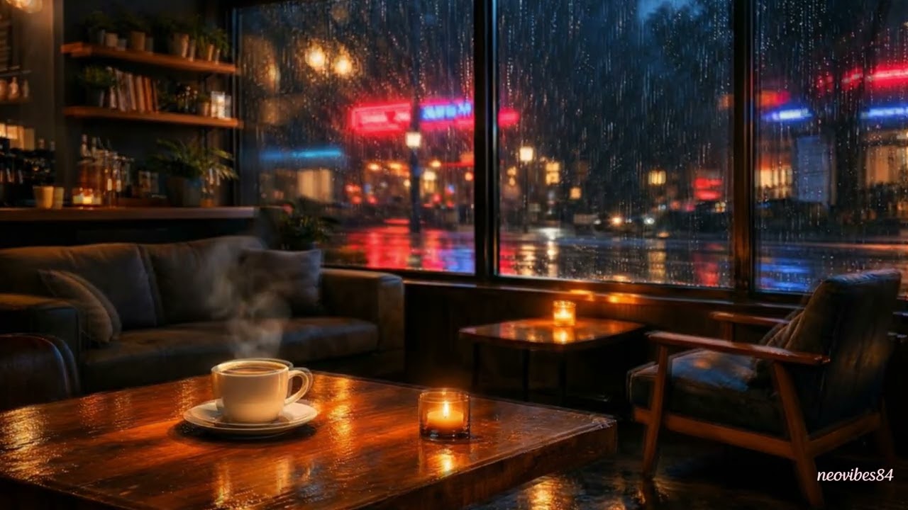 Cozy Rainy Night | When You Need Silence☕️🌧🎸