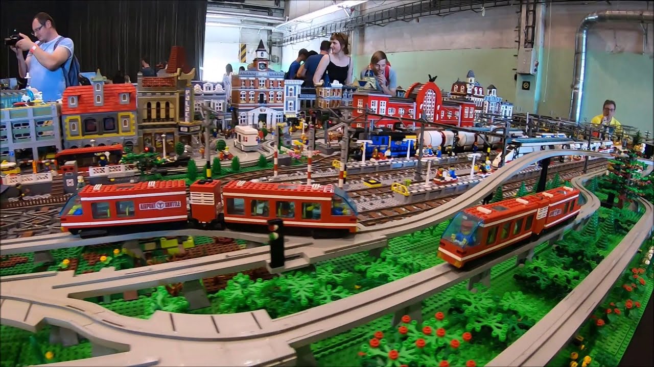 POV Train Ride through Huge LEGO City In Czechia