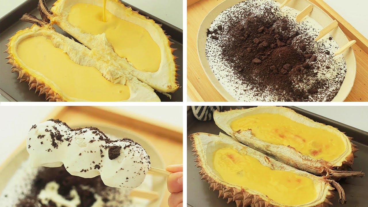One Hundred Ways to Recipe Durian & Oreo Chocolate Cake | Creative Recipes|ASMR| Cooking |Cake Story