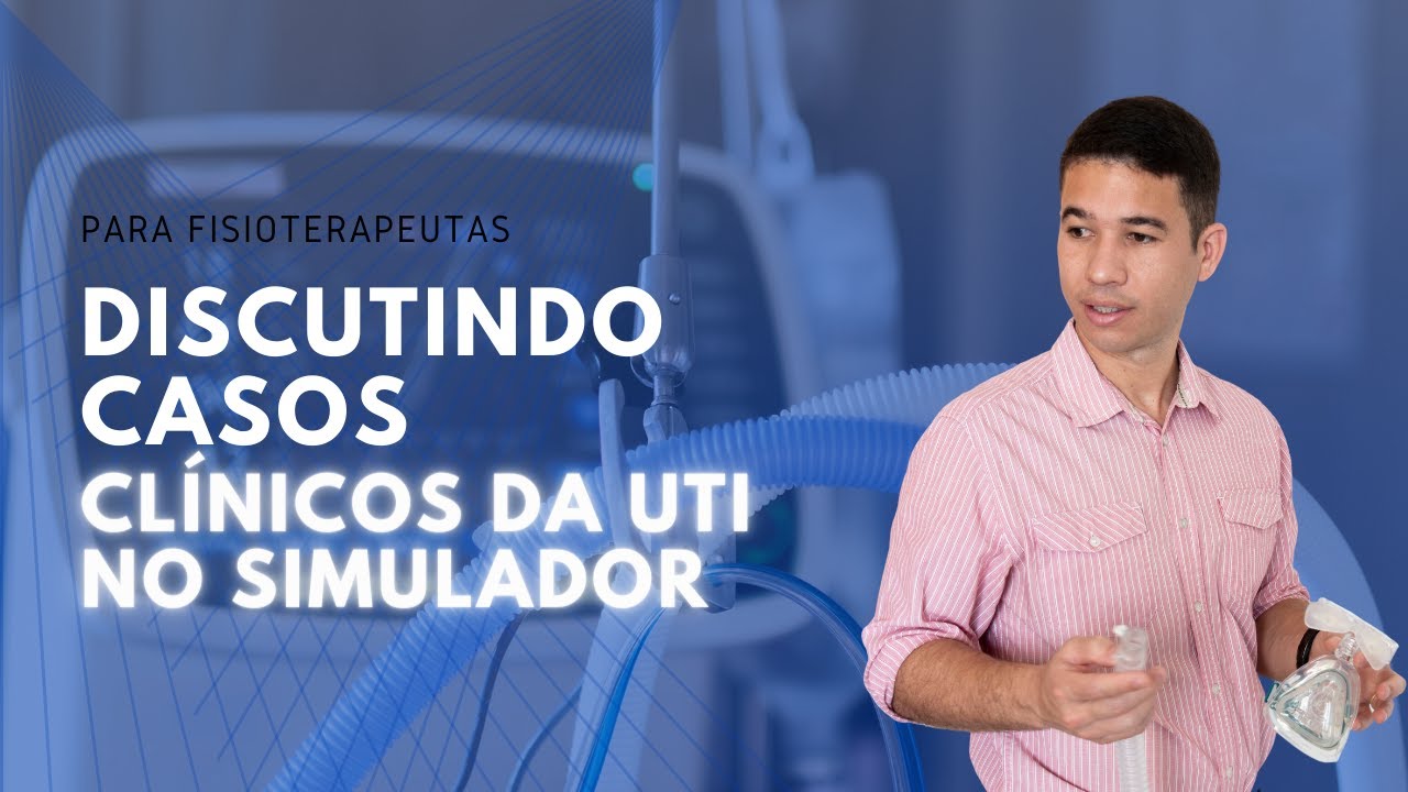 Discutindo casos clínicos da UTI com simulador
