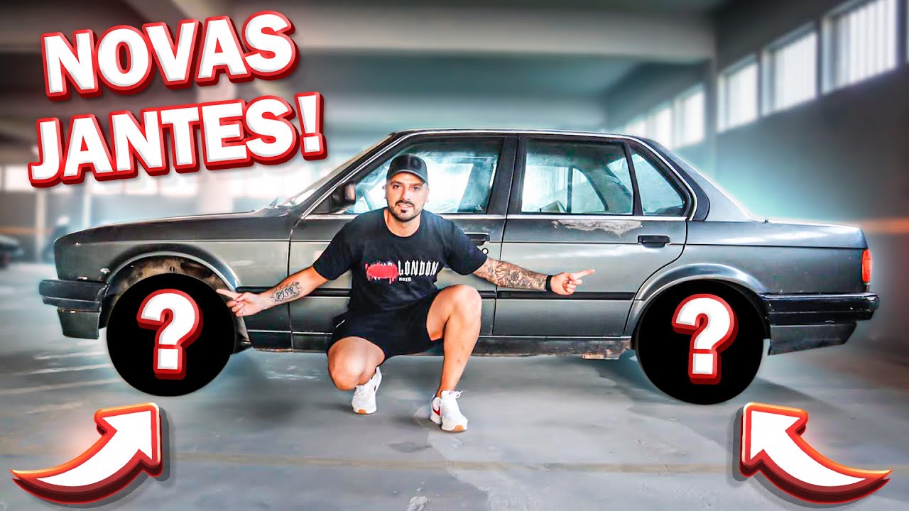 AS NOVAS JANTES DO E30!!!
