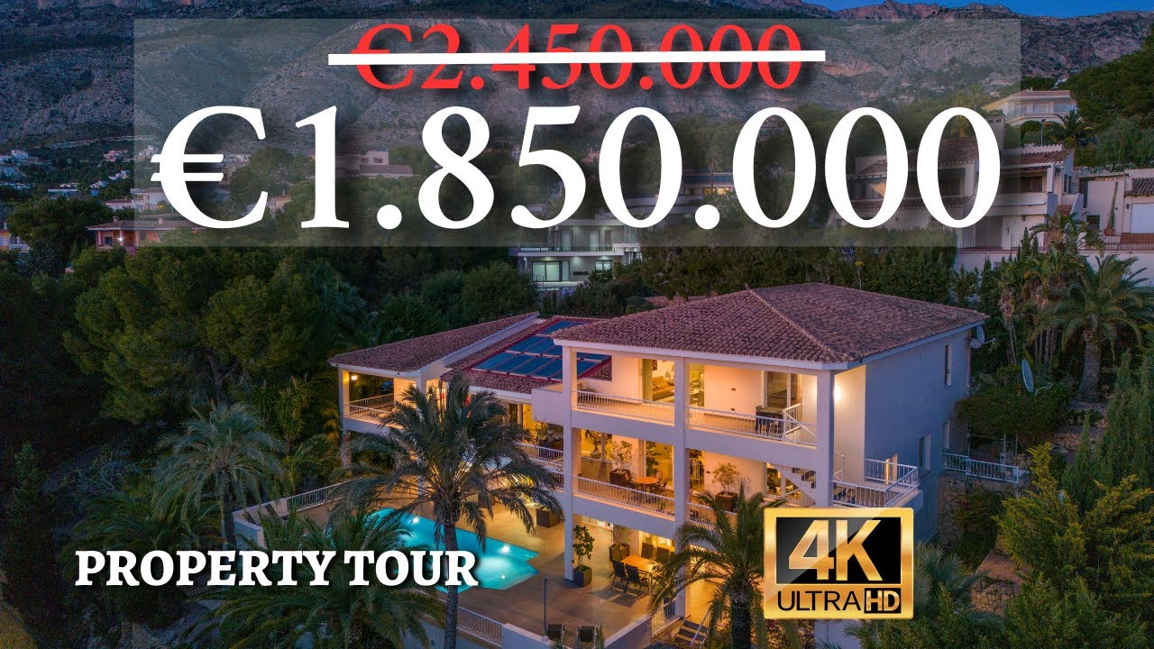 Unveiling the Hidden Gem of Altea: Luxury Villa & Golf Course Await!🌴🌞  First line of the Golf🏌🏼