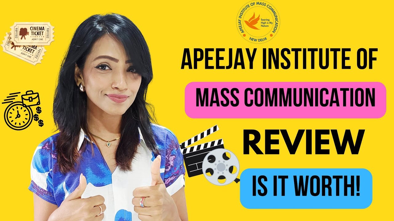 (AIMC )APEEJAY INSTITUTE OF MASS COMMUNICATION DELHI REVIEW | COMPLETE DETAILS 
