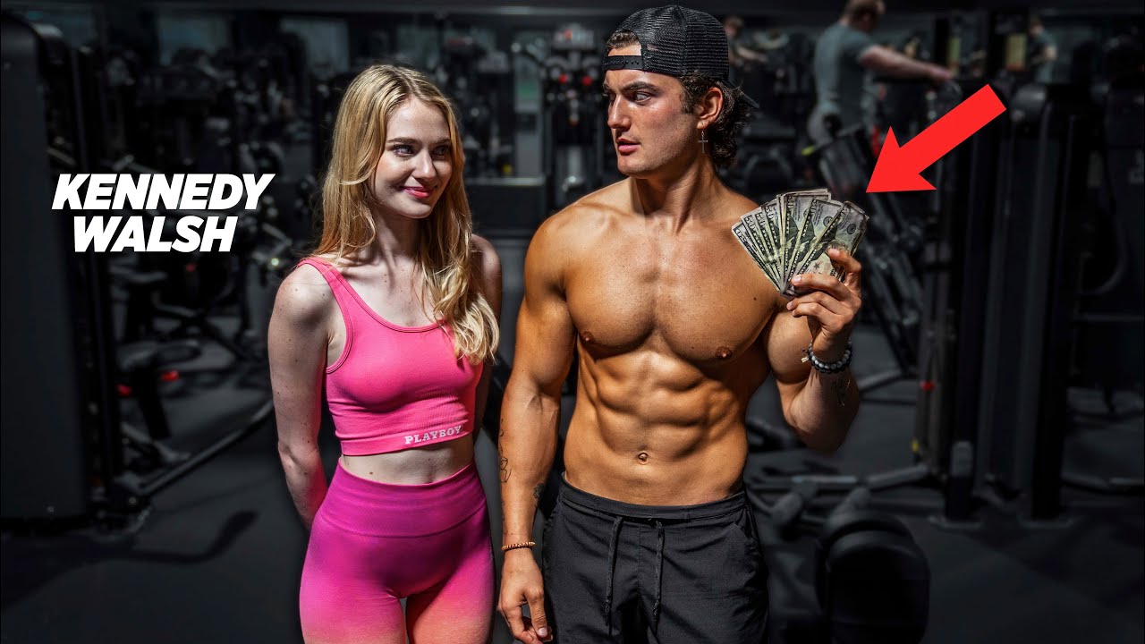TAKING KENNEDY WALSH THROUGH INTENSE WORKOUT