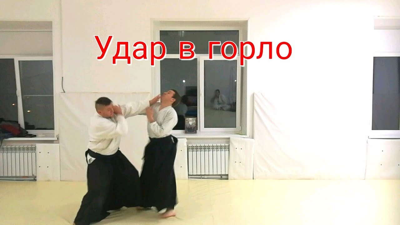 Aikido vs side punch and two punch(nodo tsuki)