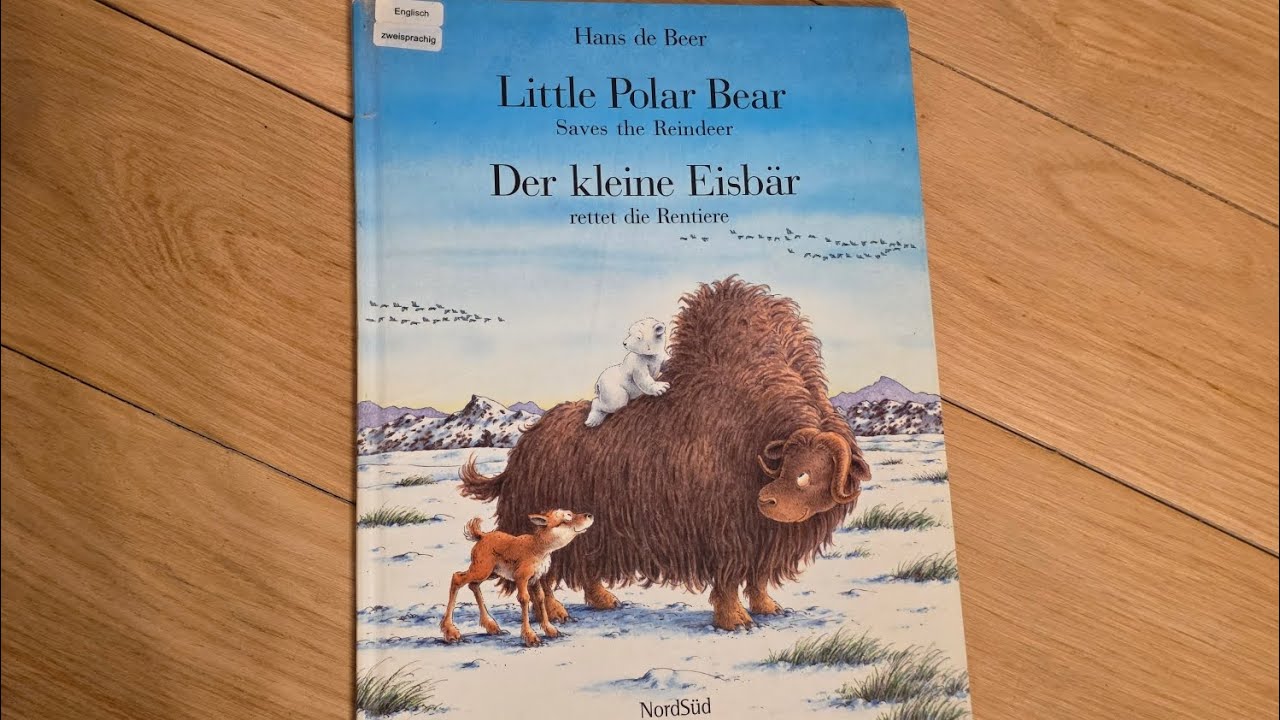 Little Polar Bear Saves the Reindeer | Lars Polar Bear Series