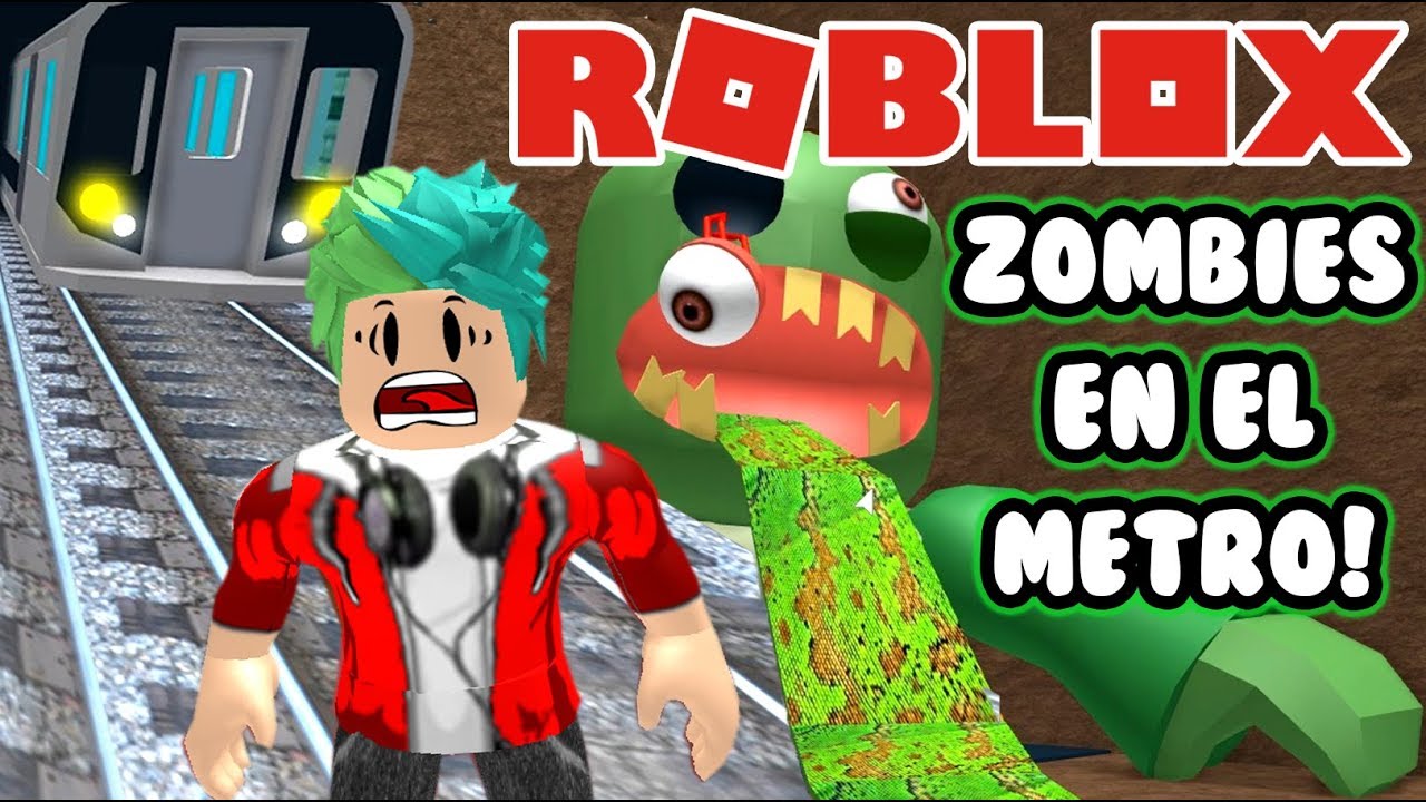 Zombies en el Metro | Escape The Subway Roblox | Juegos Roblox para ni&ntilde;os