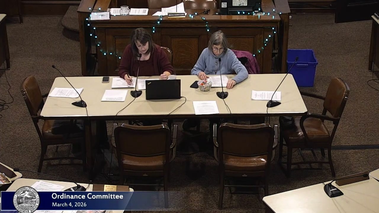Ordinance Committee 3/4/2026