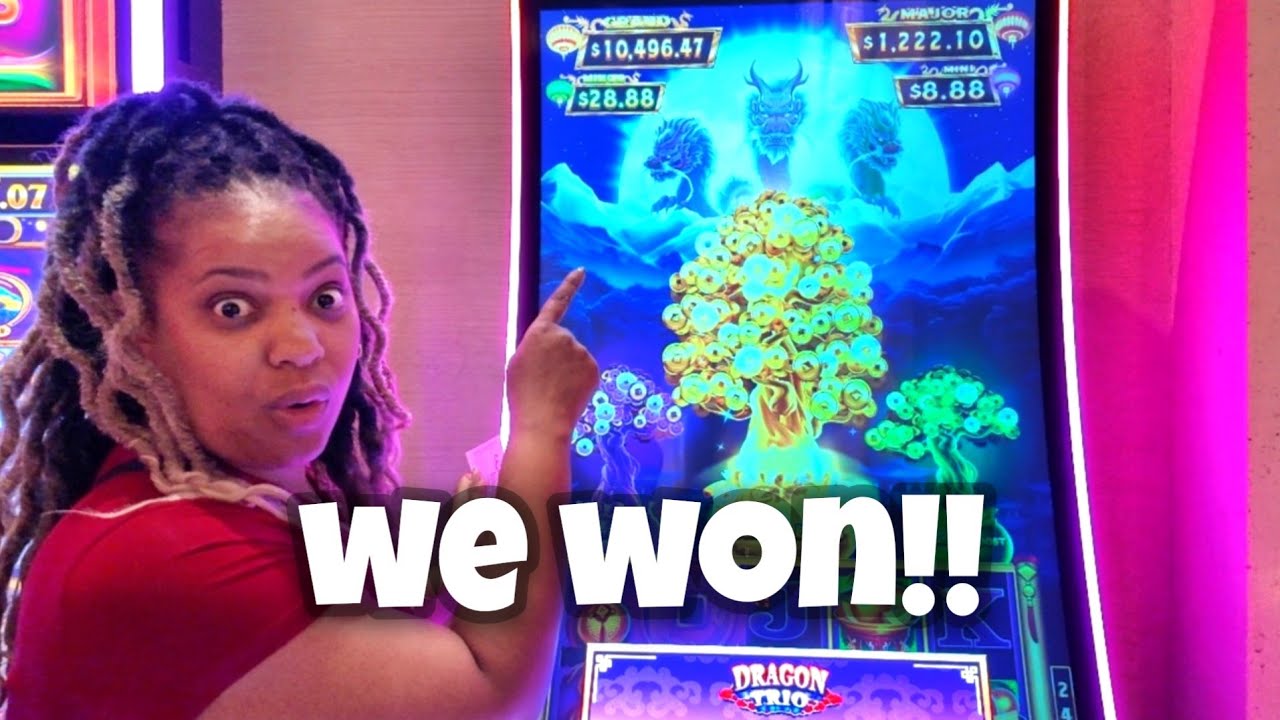 We Let The Universe Pick Our Slot Machine... And We Won!!