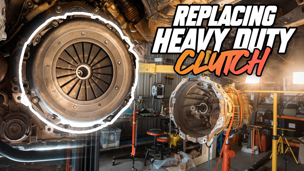 INSTALLING NPC 1600NM HEAVY DUTY CLUTCH on a 79 Series Landcruiser!
