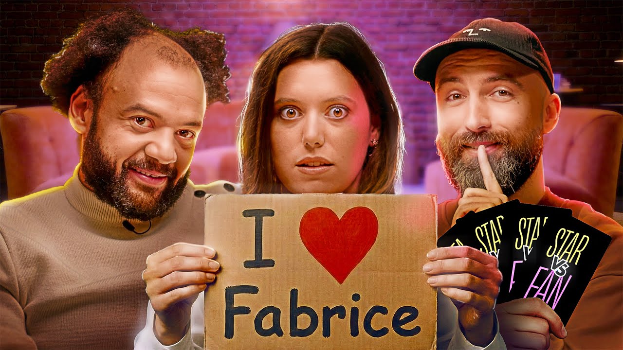 Fabrice Eboué teste sa plus grande fan (ft. @thomasdeseur)