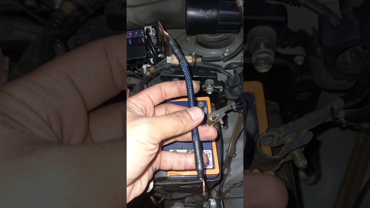 Pasang Kabel Grounding dan Refresh ECU pada Toyota Calya & Sigra. 