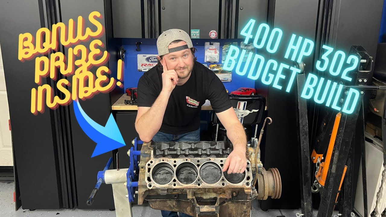 Бюджетный Ford 302 мощностью 400 л.с., вы не поверите, что я нашел внутри этого 302-го!