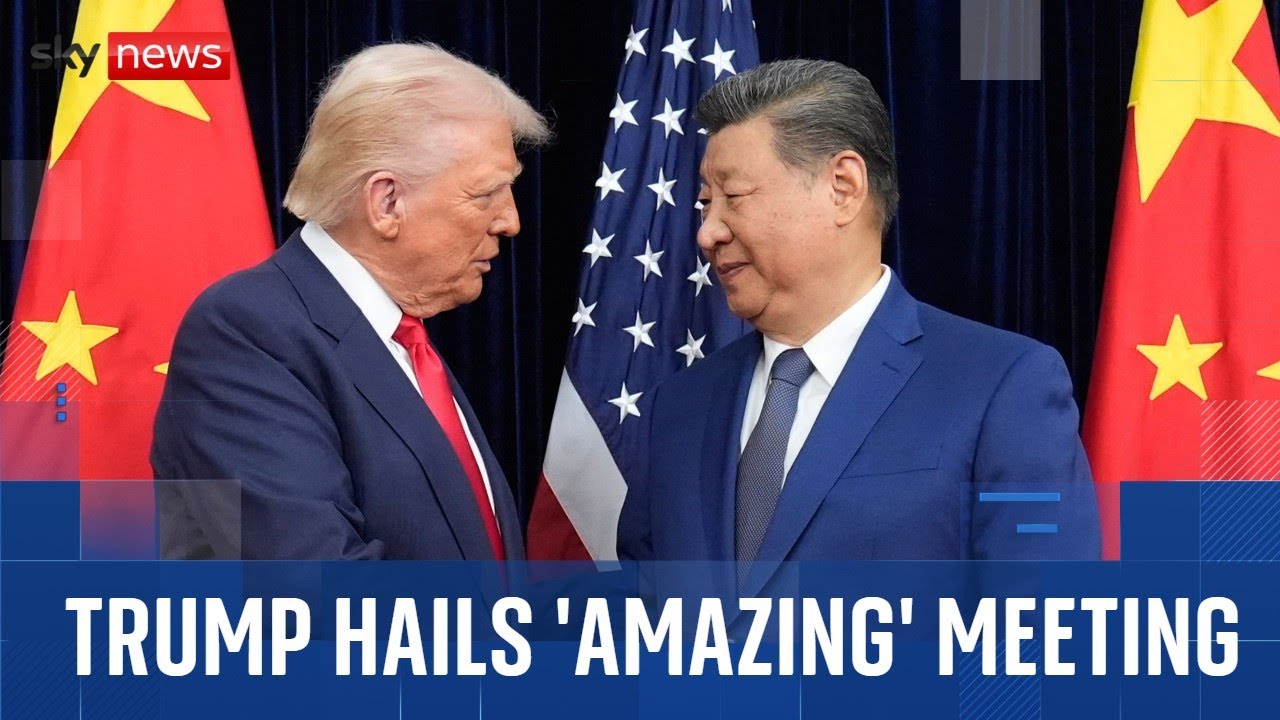 Trump says tariffs will be cut after 'amazing' meeting with Xi Jinping