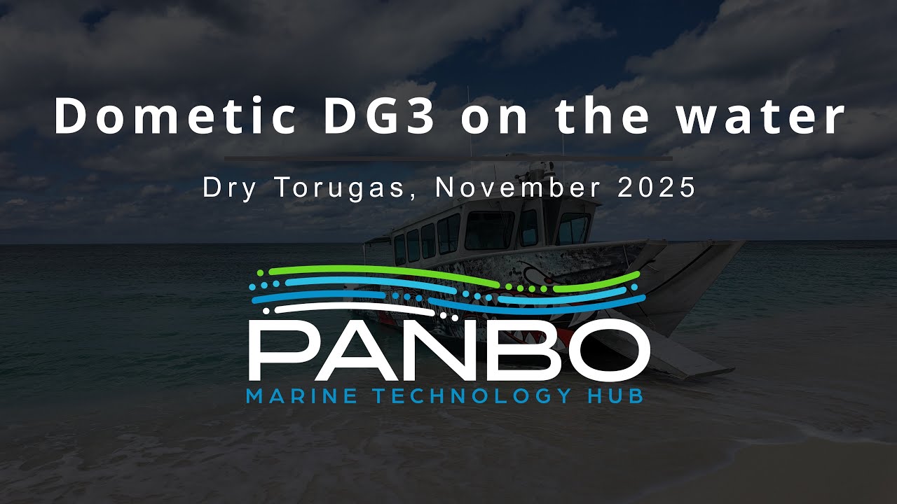 Dometic DG3 Gyro Stabilizer on the water - Dry Tortugas bound