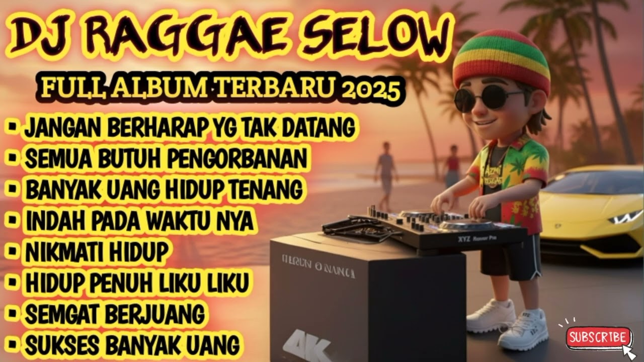 DJ RAGGAE SELOW TERBARU 2025,KUMPULAN LAGU DJ RAGGAE TERBARU,FULL ALBUM🎧🌴