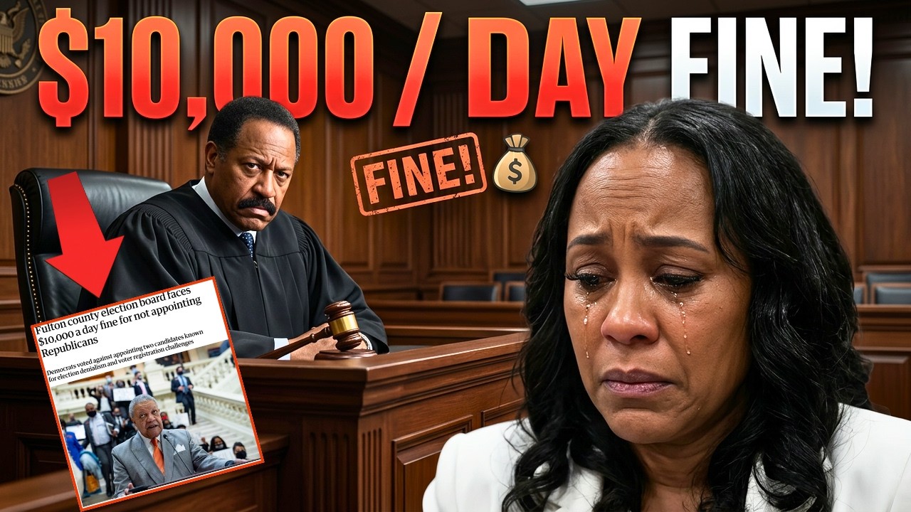 BREAKING: Judge Finds Fulton County Democrats Guilty Bad Faith $10K A Day
