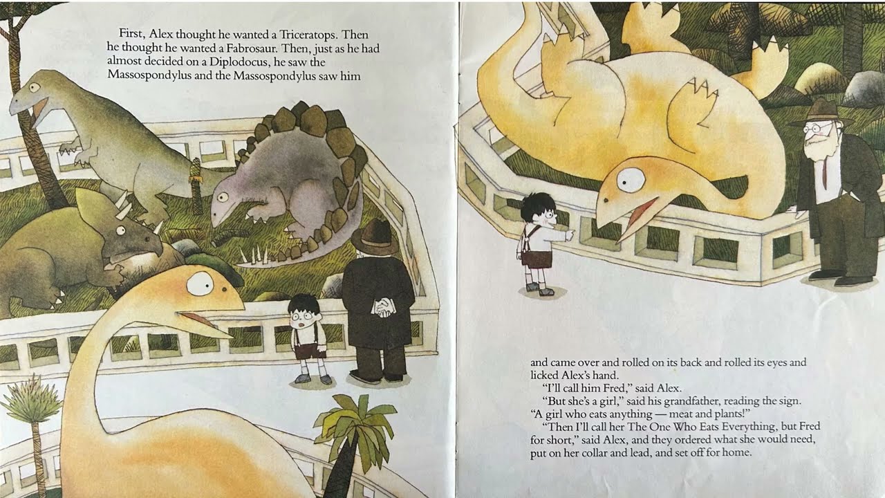 A BOY WANTS A DINOSAUR