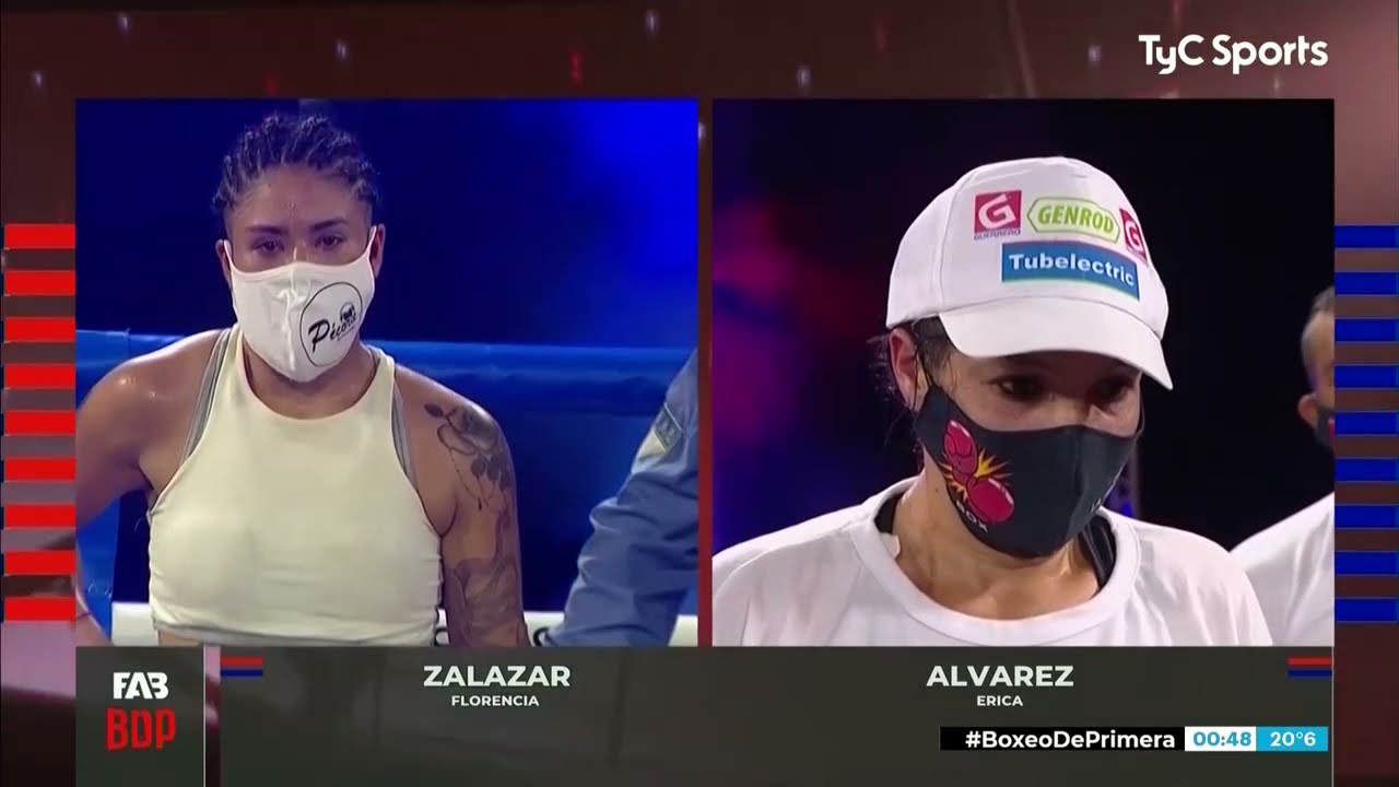 Florencia Zalazar vs. Érica Álvarez - Boxeo de Primera - TyCSports