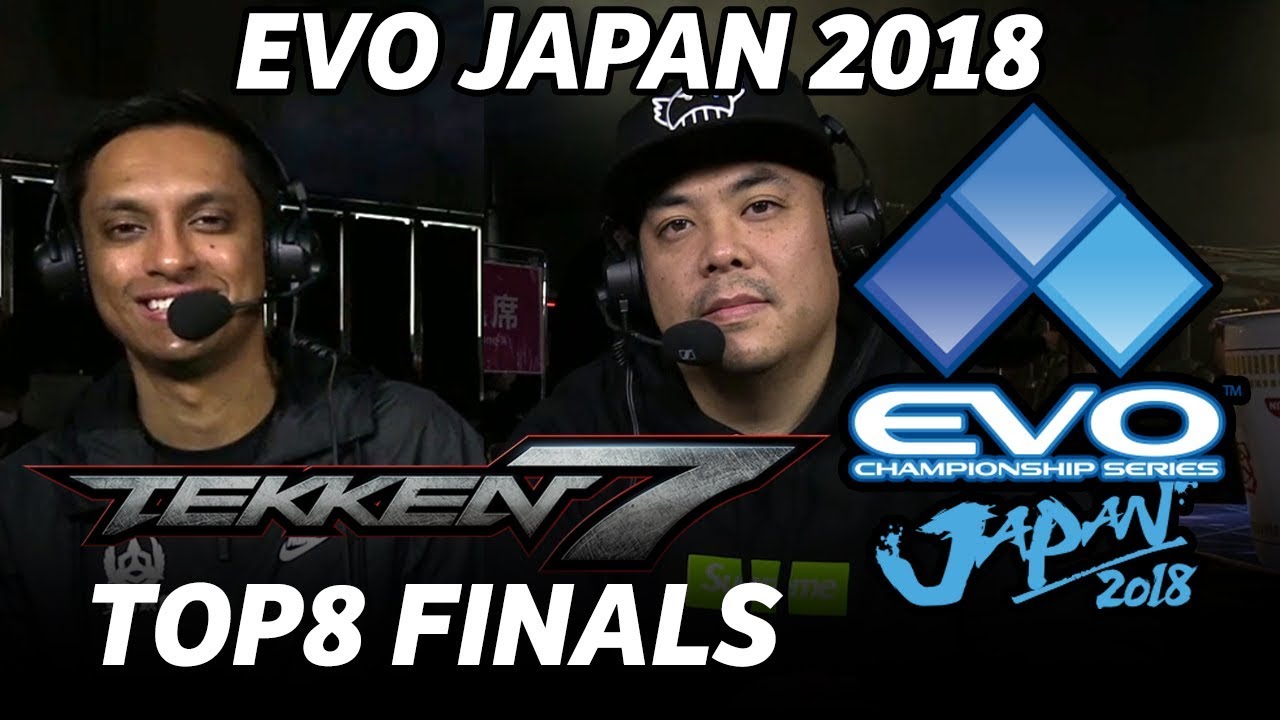 EVO JAPAN 2018 TEKKEN7 TOP8 FINALS (TIMESTSAMP) Knee Chanel Saint LowHigh Take Gura UlsanG Noroma