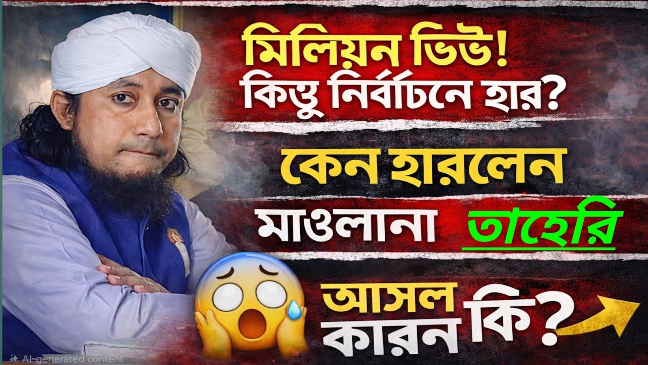 মাওলানা তাহেরি কেন হেরে গেলেন? নির্বাচনের পেছনের আসল কারণ বিশ্লেষণ|| #automobile 